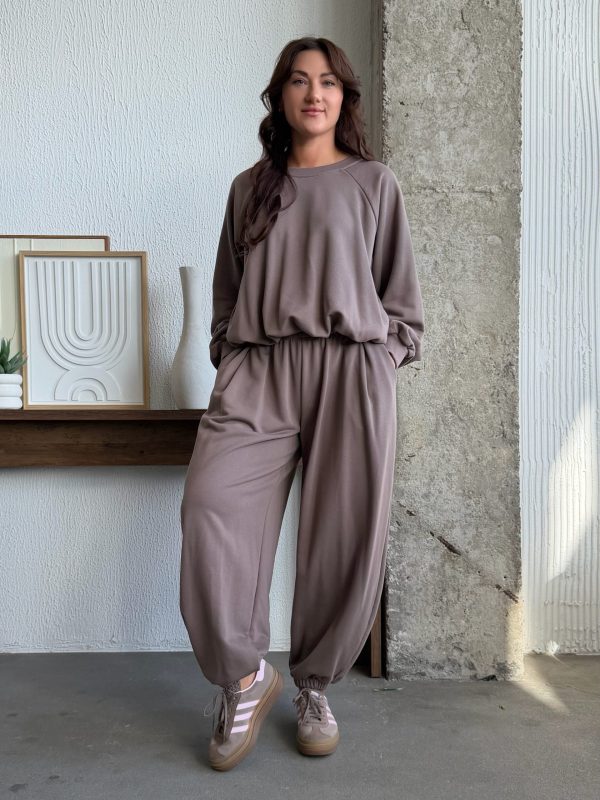 Komplet dresowy Madison mokka