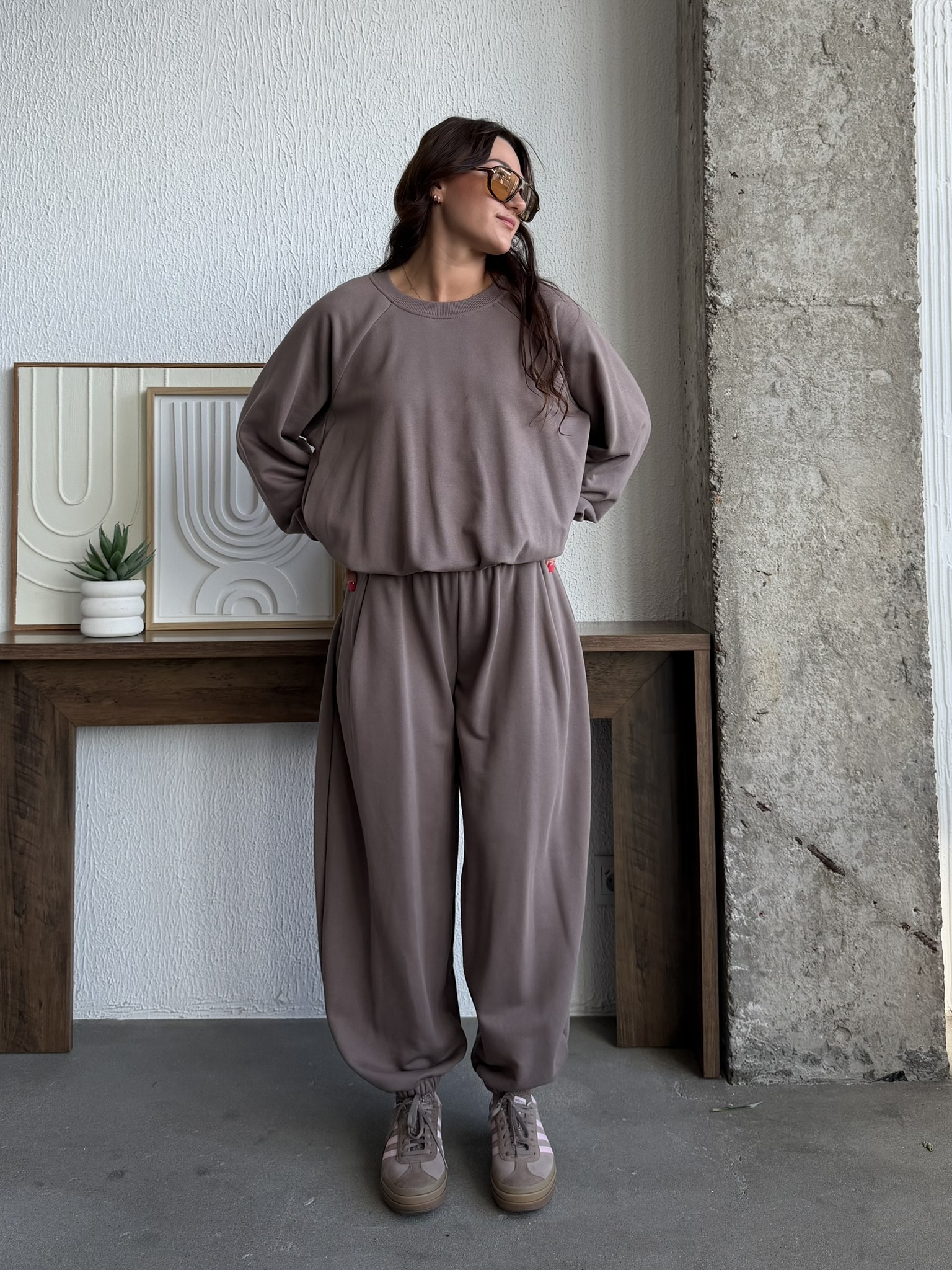 Komplet dresowy Madison mokka - obrazek 3